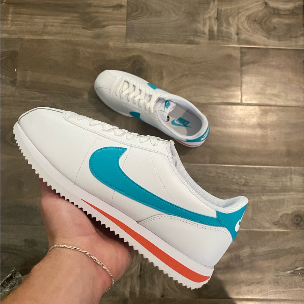 Nike Cortez "Miami Dolphins" DM4044-103 Men's Size 8.5 Brand New!
